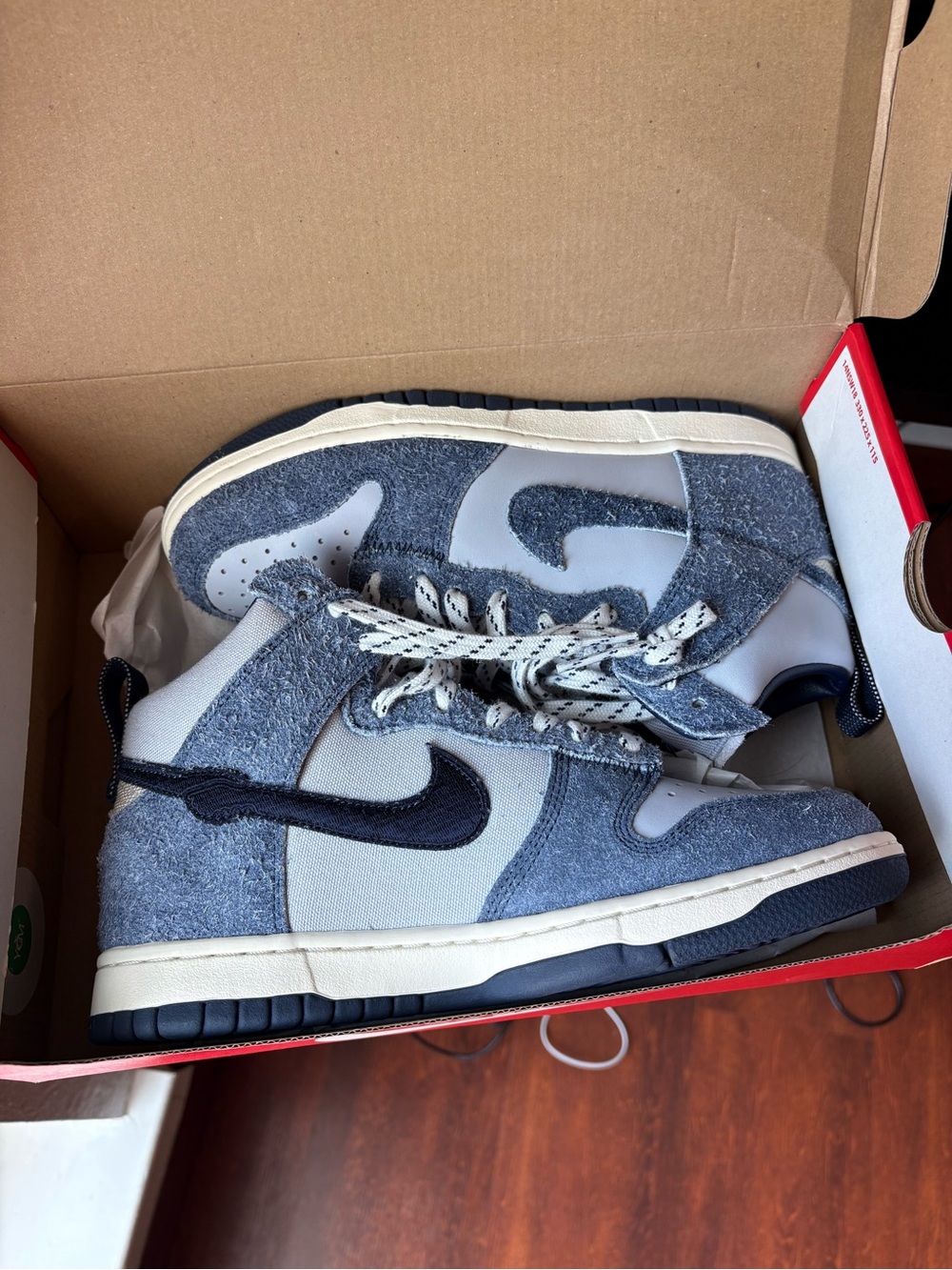 Nike Dunk Hi Notre Blue Size 7.5